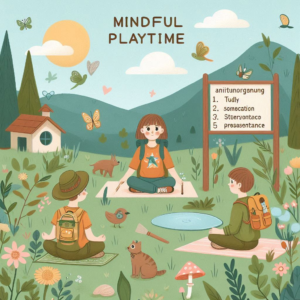 mindful playtime with children