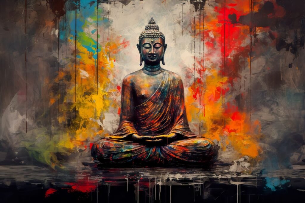 meditation by buddha