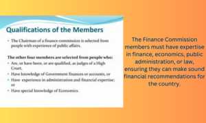 Finance commission qualifications