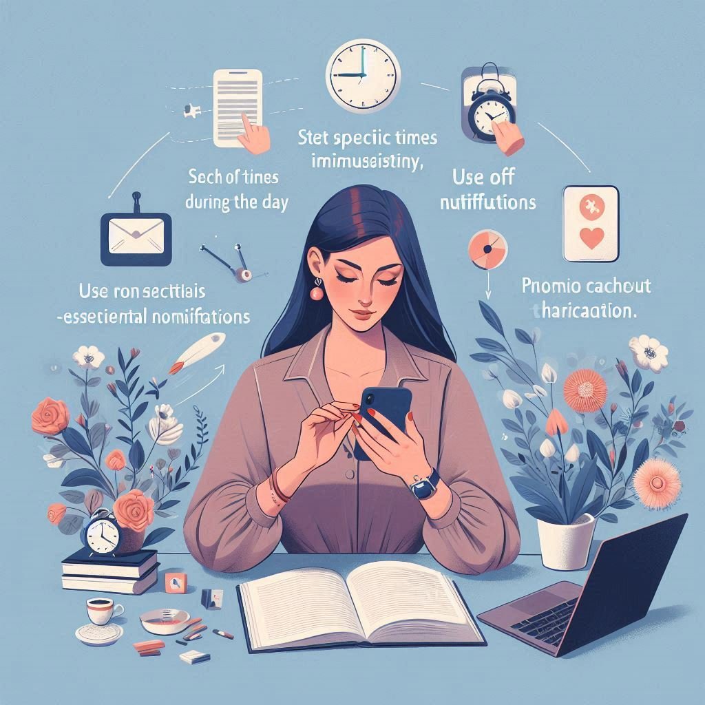 using phone mindfully