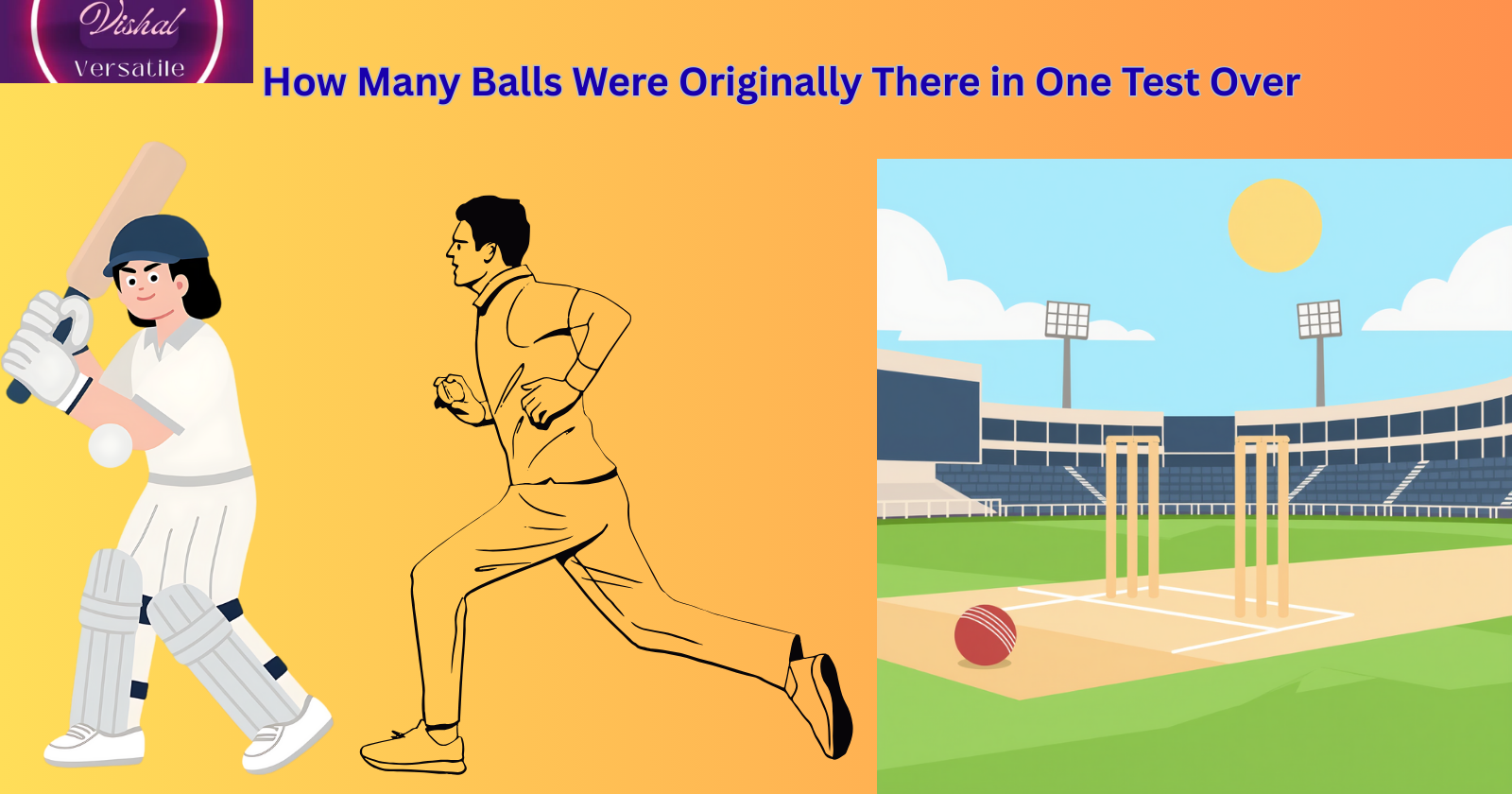 Test cricket rules: original balls per over