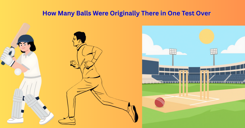 Test cricket rules: original balls per over